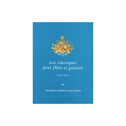 Les Classiques pour flûte et guitare Vol.A - MOURAT Jean-Maurice, COTTIN Guy