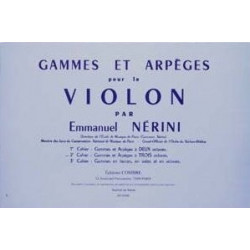 Gammes et arpèges Vol.2 (à 3 octaves) - Emile Nerini
