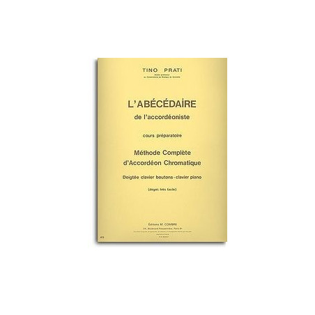 Abécédaire (complète) - accordéon chromatique - PRATI Tino