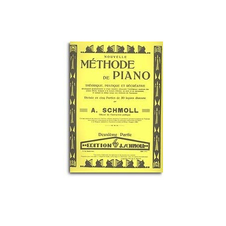 Méthode de piano Vol.2 - SCHMOLL A.