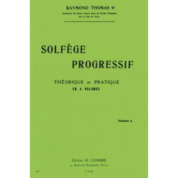 Solfège progressif Vol.2 - THOMAS R.