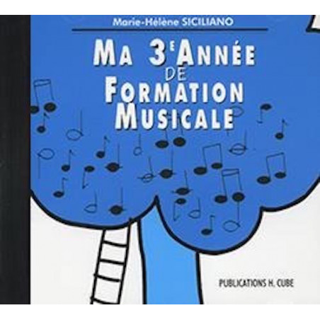 CD Ma 3ème année de formation musicale - Marie-Hélène Siciliano