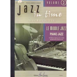 Jazz in time Vol.3 Le middle jazz - Jean-Marc Allerme - Piano, Basse et batterie (+ audio)