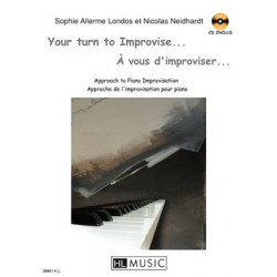 A vous d'improviser... - Your turn to improvise... - Sophie Allerme Londos, Nicolas Neidhardt - Piano (+ audio)