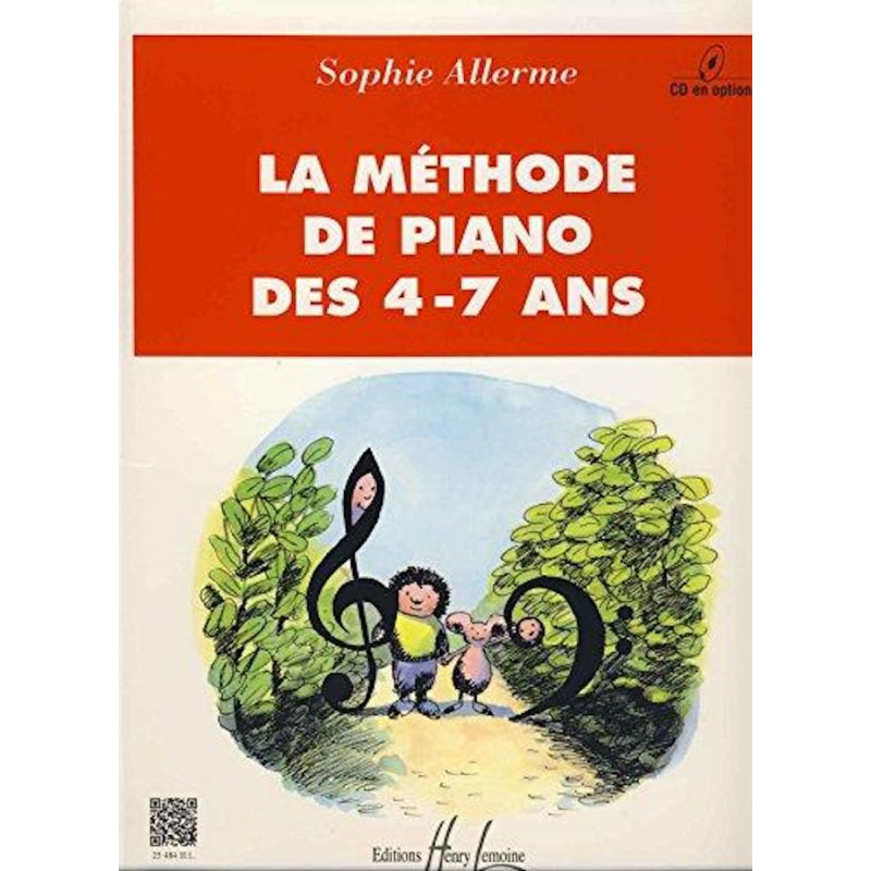 Méthode de piano des 4-7 ans - Sophie Allerme