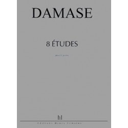 Etudes (8) - piano - DAMASE Jean-Michel