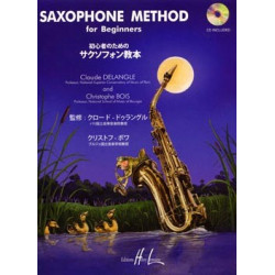 Saxophone method for beginners - Claude Delangle, Christophe Bois (+ audio)