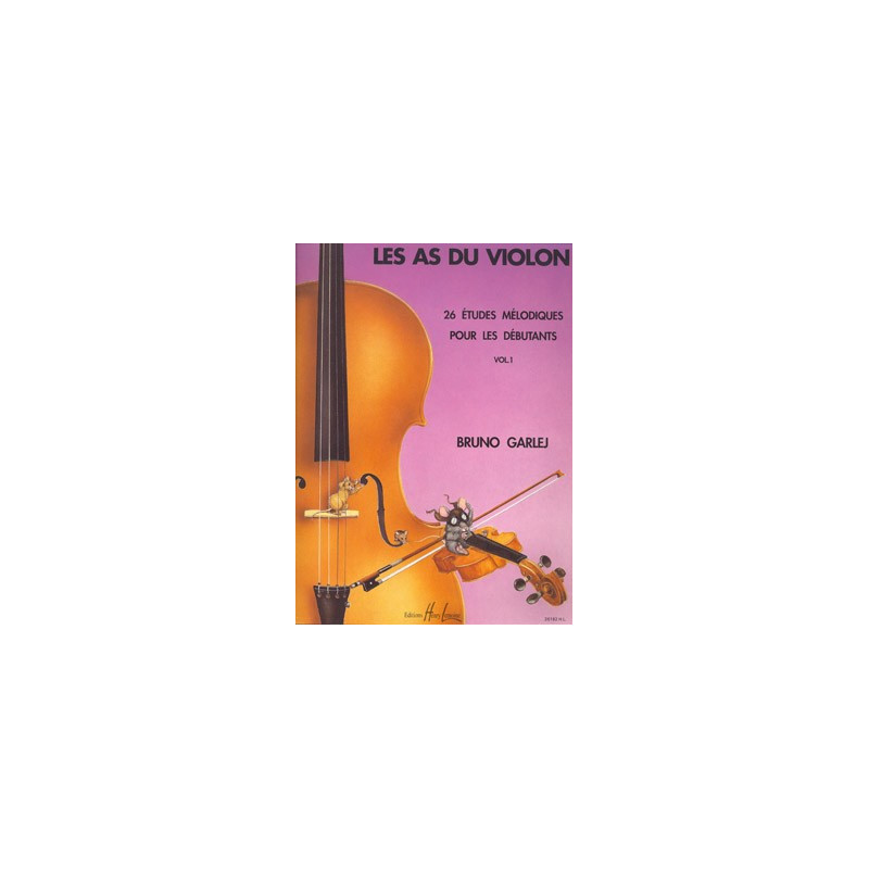 Les As du violon Vol.1 - GARLEJ Bruno, GONZALES Jean-François