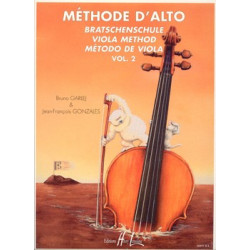 Méthode d'alto Vol.2 - Bruno Garlej, Jean-François Gonzales