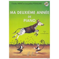 Ma deuxième année de piano - HERVE Charles, POUILLARD Jacqueline