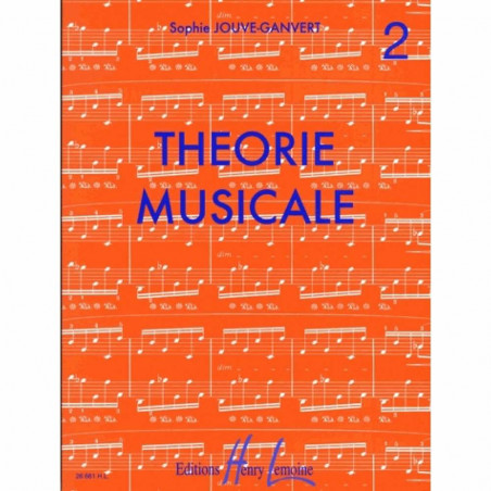 CD Theorie Musicale Vol 2 - Sophie Jouve-Ganvert