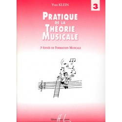 Pratique de la Théorie musicale Vol.3 - KLEIN Yves