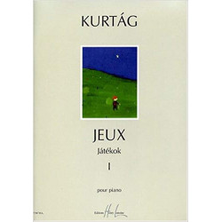Jeux (Jatekok) Vol.1 – piano - KURTAG György