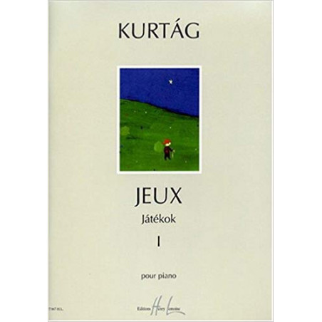 Jeux (Jatekok) Vol.1 – piano - KURTAG György