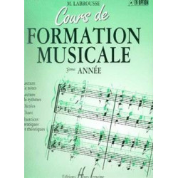 Cours de formation musicale Vol.3 - Marguerite Labrousse