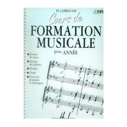 Cours de formation musicale Vol.5 - Marguerite Labrousse