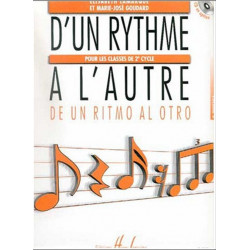 D'un rythme à l'autre 3 - formation musicale - LAMARQUE Elisabeth, GOUDARD Marie-José