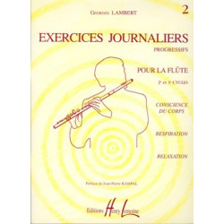 Exercices journaliers Vol.2 - Georges Lambert - Flute