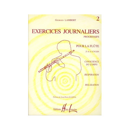 Exercices journaliers Vol.2 - Georges Lambert - Flute
