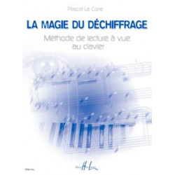 La magie du déchiffrage – piano - LE CORRE Pascal