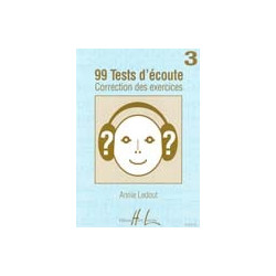 99 Tests d'Ecoute Vol. 3 - corrigés - Ledout Annie