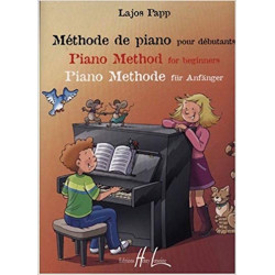 Méthode de piano pour débutants - Lajos Papp