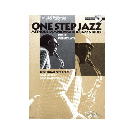 One step jazz - Michel Pellegrino - Saxophone alto (+ audio)