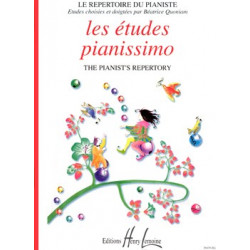 Pianissimo Etudes - piano - QUONIAM Béatrice