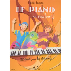 Piano en couleurs - piano - QUONIAM Béatrice