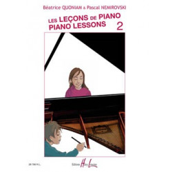 Les Leçons de piano 2 - Béatrice Quoniam, Pascal Nemirovski