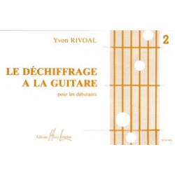 Méthode RIVOAL Yvon Déchiffrage à la guitare Vol.2 - guitare