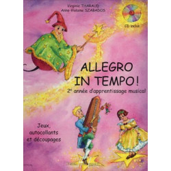 Allegro in Tempo - Virginie Tharaud, A.V. Szabados (+ audio)