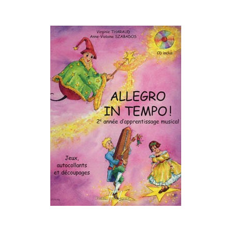 Allegro in Tempo - Virginie Tharaud, A.V. Szabados (+ audio)