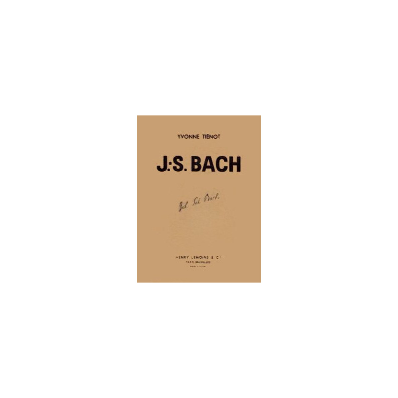 Bach - Biographie - Tienot Yvonne