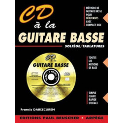 CD à la Guitare basse - Francis Darizcuren (+ audio)