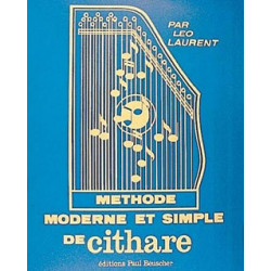 Méthode moderne de cithare - LAURENT Léo