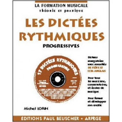 Dictées rythmiques progressives - Michel Lorin (+ audio)