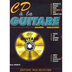 CD à la Guitare - Tony March (+ audio)
