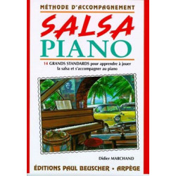 Salsa piano – méthode d'accompagnement piano - MARCHAND Didier