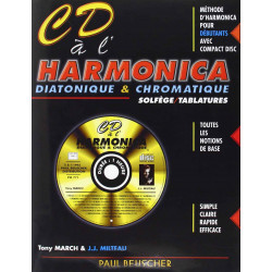 CD à l'Harmonica - Jean-Jacques Milteau, Tony March (+ audio)