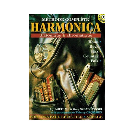 Méthode complète d'harmonica - Jean-Jacques Milteau, Greg Szlapczynski (+ audio)