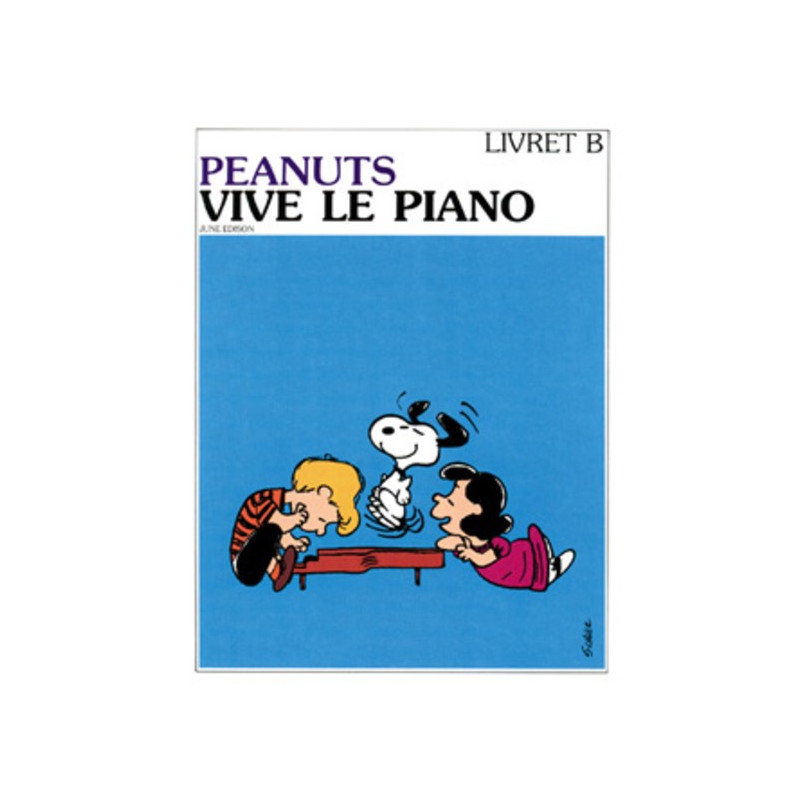 Peanuts - vive le piano Vol.B - EDISON June