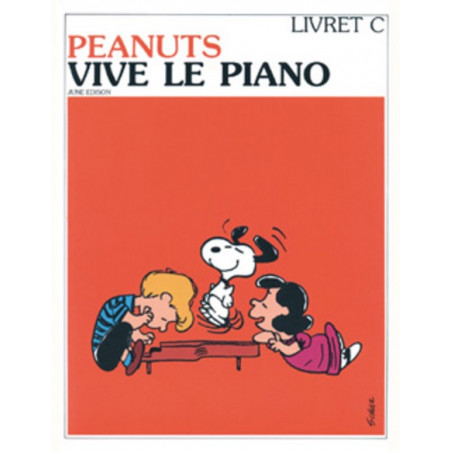 Peanuts - vive le piano Vol.C - EDISON June