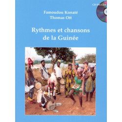 Rythmes et Chansons de la Guinée - Famoudou Konate, Thomas Ott - Percussion (+ audio)