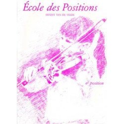 Ecole des positions 4ème - violon - VAN de VELDE Ernest