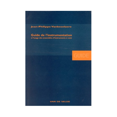 Guide de l'instrumentation - VANBESELAERE Jean-Philippe