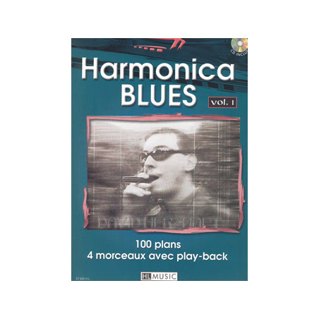 Méthode HERZHAFT David - Harmonica Blues Vol.1 (+ audio)