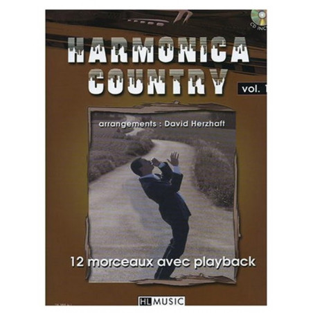 Harmonica Country Vol.1 - David Herzhaft (+ audio)