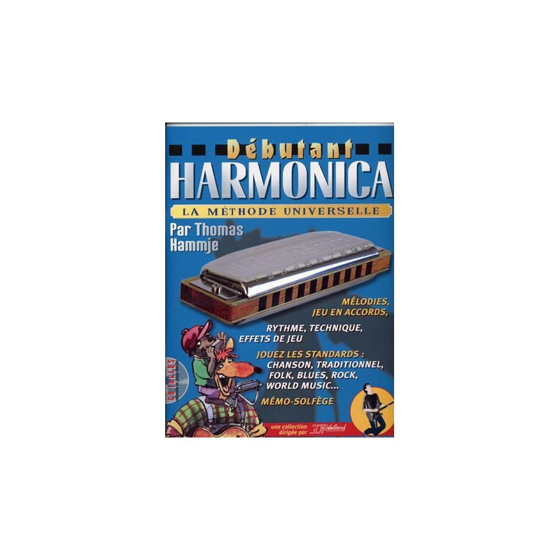 Débutant Harmonica - Thomas Hammje (+ audio)