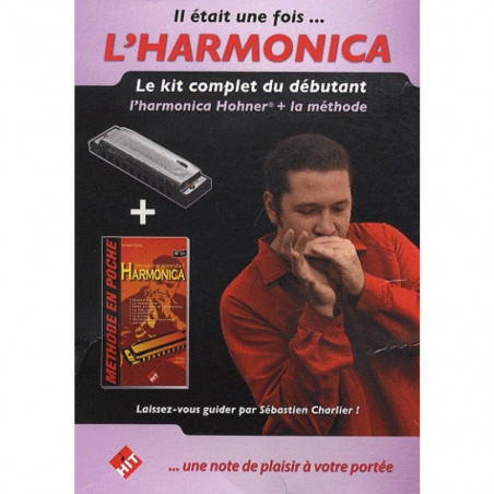 Il était une fois l'harmonica - pack débutant harmonica - S. Charlier